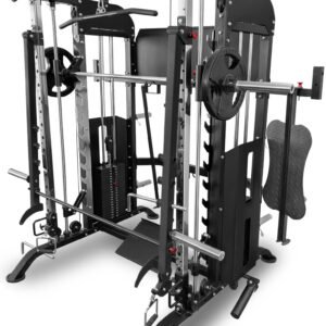 French fitness fsr90 functional trainer smith & squat rack machine